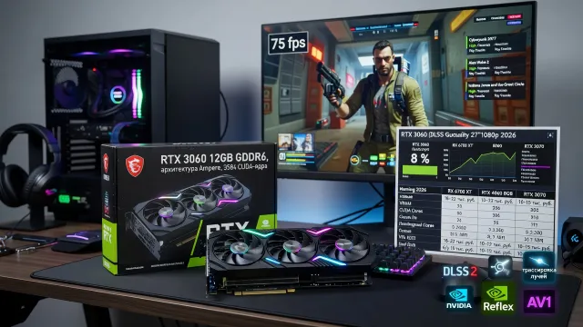 RTX 3060 в 2026 году: актуальна ли карта для современных игр